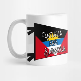 Antigua and Barbuda Flag Pennant Mug